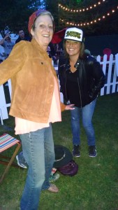 Dancing and grooving with my mama!